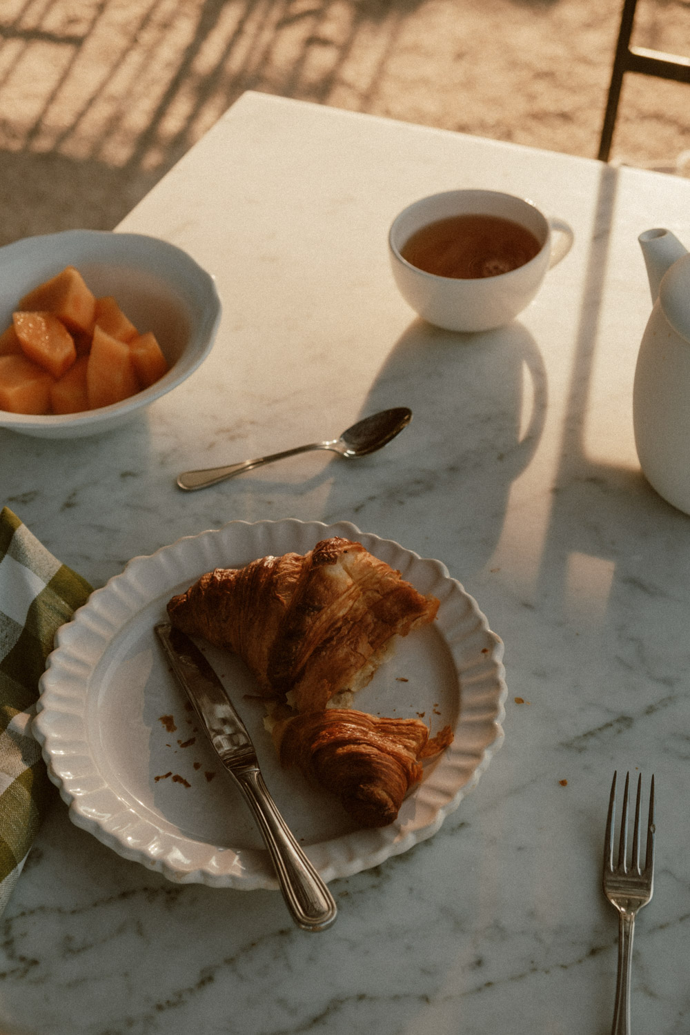 petit déjeuner au capelongue